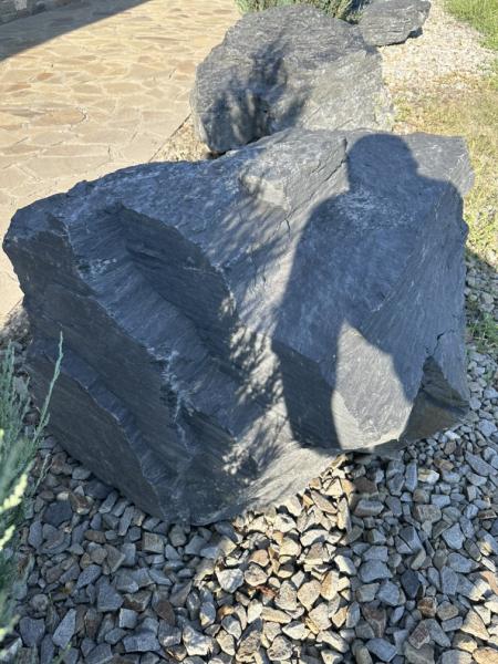 Природный камень "Графитовый Сланец" для ландшафта — фото 5